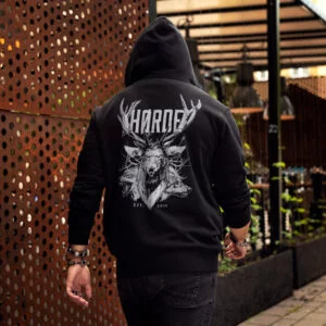 Bluza z kapturem Horde "Evil Deer" zimowa - ciepła