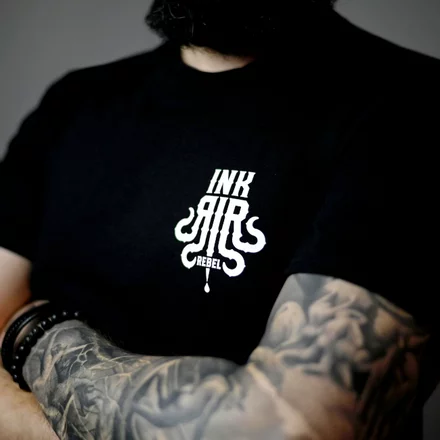 Koszulka INKrebel "BUNT" - Męska Czarna